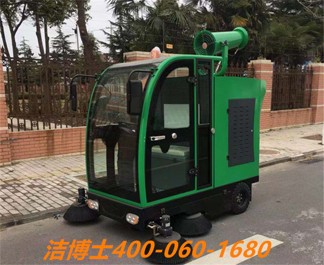 洁博士电动扫地车客户案例----北京城建亚泰建设集团有限公司